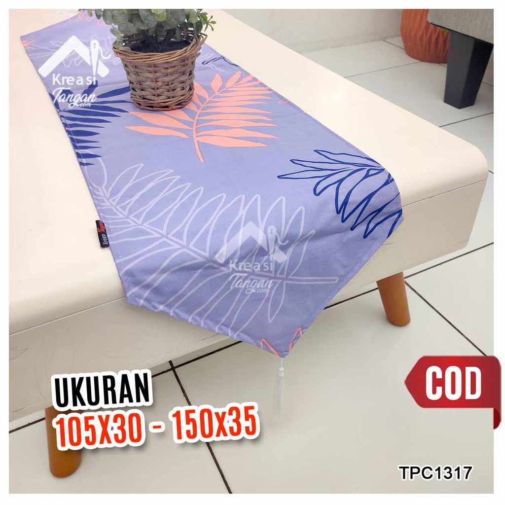 Taplak Meja / Table Runner Ukuran 105x30 - 150x35 TPC1317