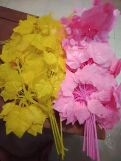 Wanflower Daun Anggur * Pink (perlusin)