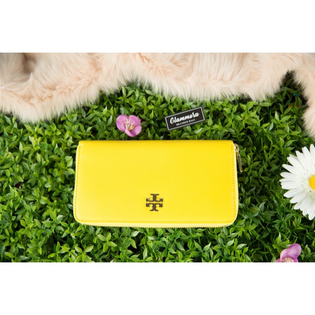 Dompet wanita panjang Zip Tory Burch Mercer Zip Continental Wallet