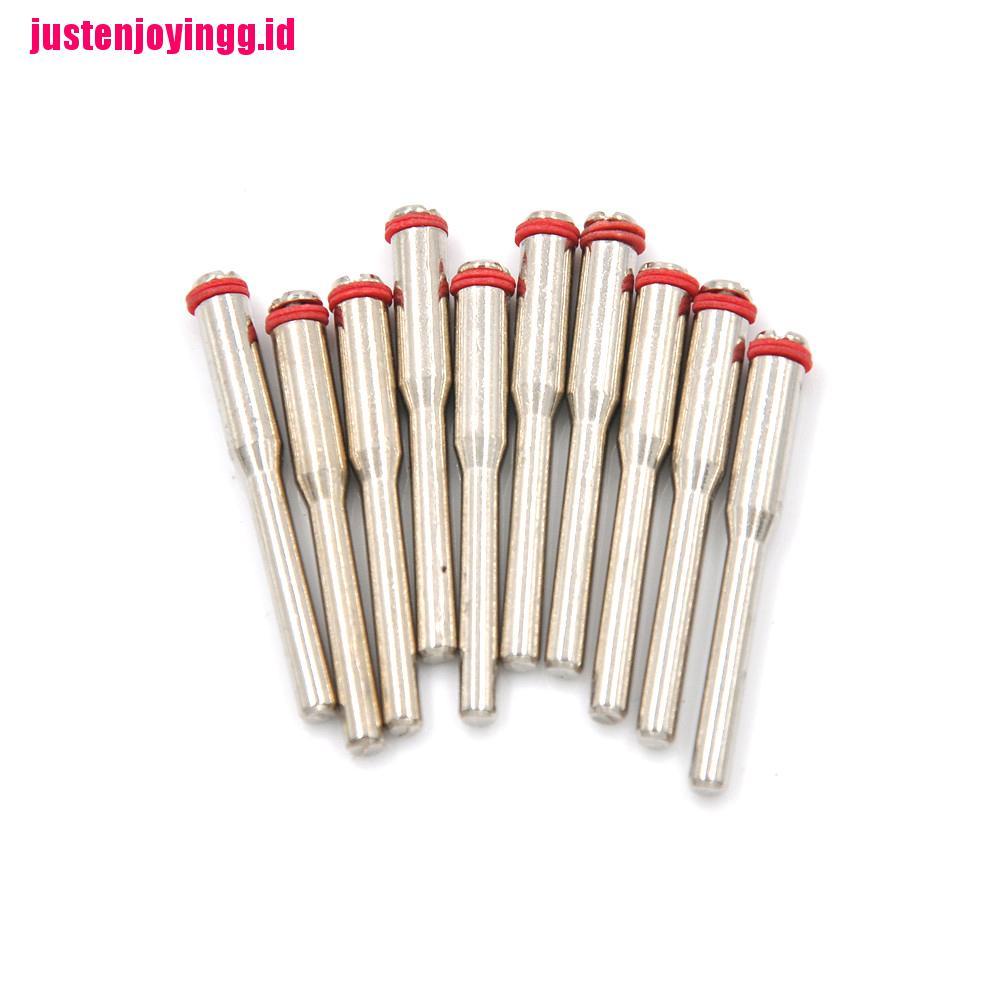 【justenjoyingg.id】10Pcs 3.175mm Clamping Connecting Lever Polishing Wheel Holder Rotary Tool