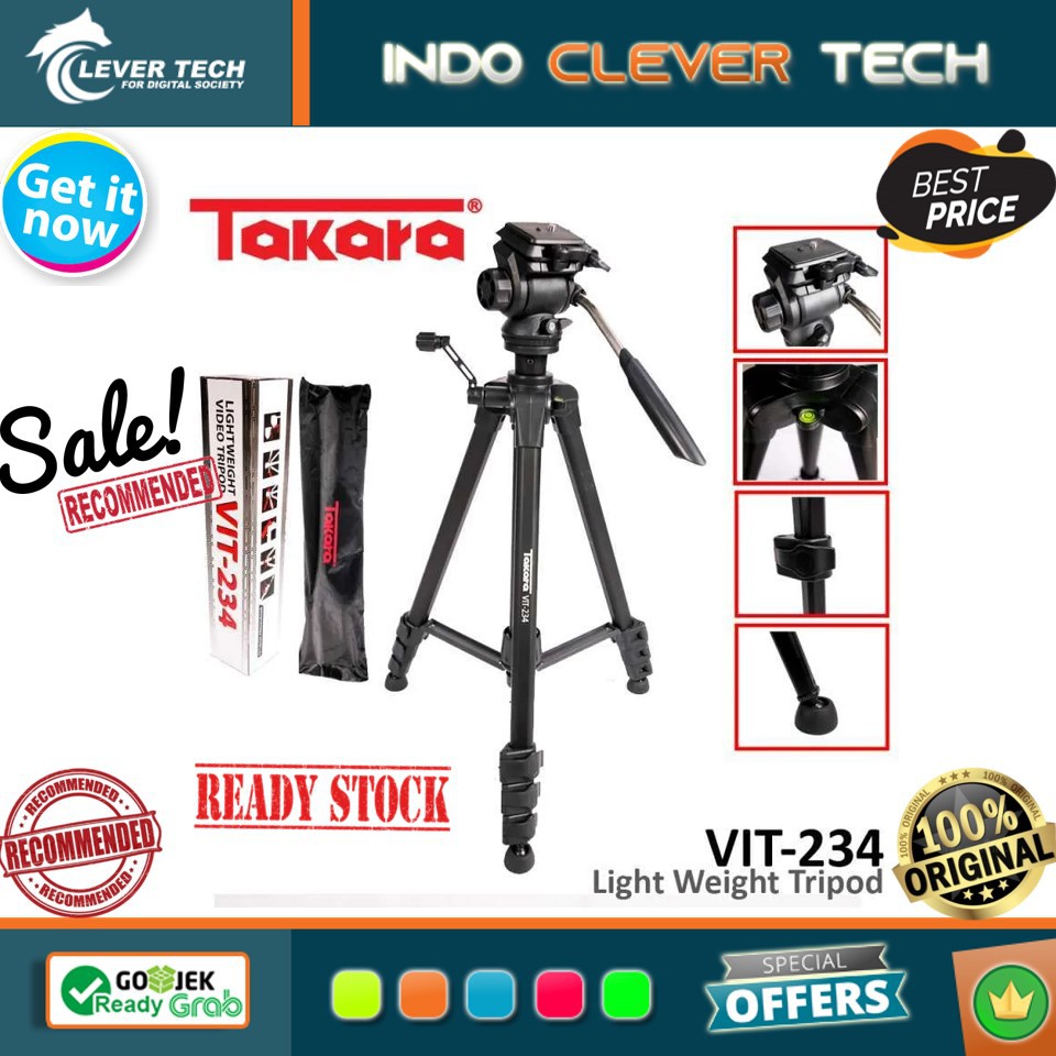 Takara VIT-234 Video Tripod