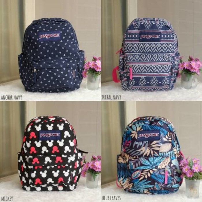 TAS JANSPORT MEDIUM MOTIF BACKPACK GRADE ORIGINAL