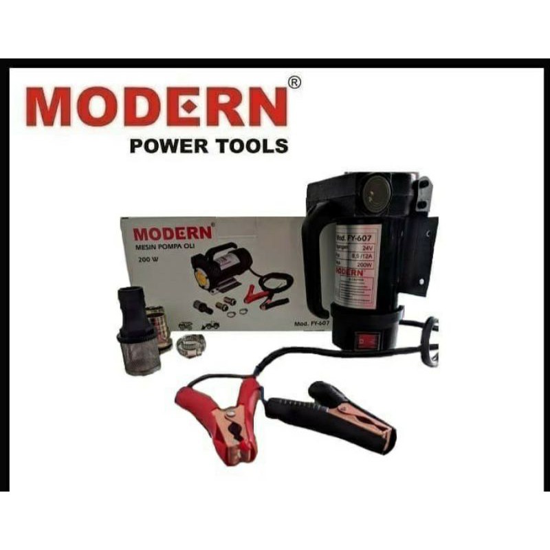 MODERN FY-607 Pompa Minyak Oli Solar Bensin Oil Cairan DC 24V FY607