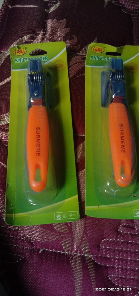 Asah Pisau Stainless Stell Surmene