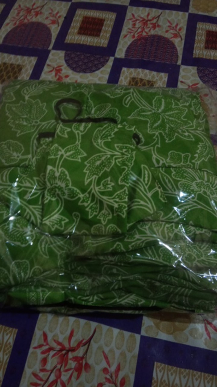 Gamis Batik Fatayat Nu #2 Original Svj Bonus Masker Ori