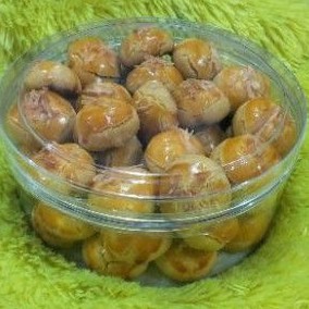 

nastar keju 500gr isi selai nanas toples homemade kuker kue kering lebaran ngeprul