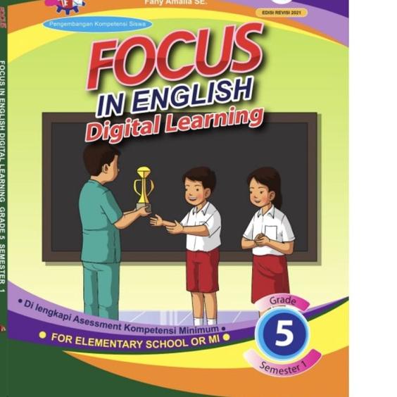 

⚡️9.9 F⚡ASH SALE⚡️ Fokus Bahasa Inggris kelas 5 Semester 1 