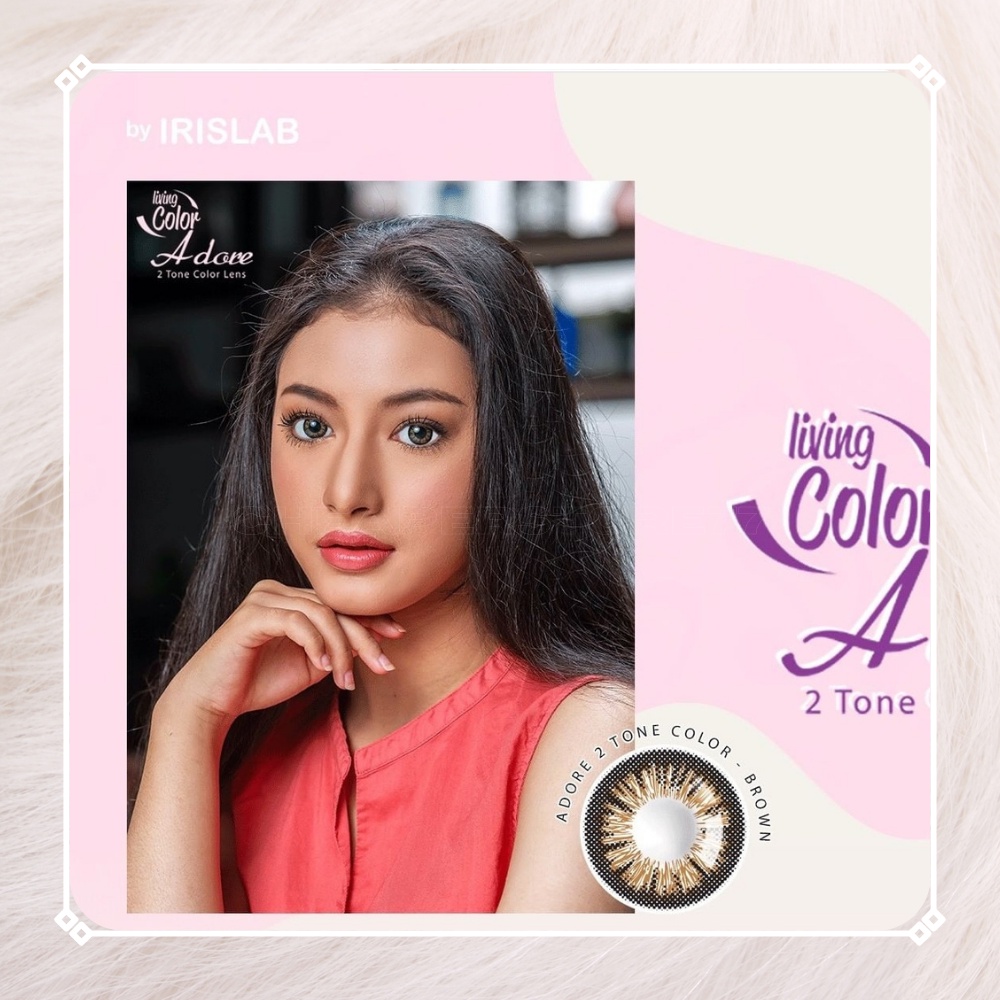 SOFTLENS LIVING COLOR - ADORE DIA. 14.40mm NORMAL BY IRISLAB