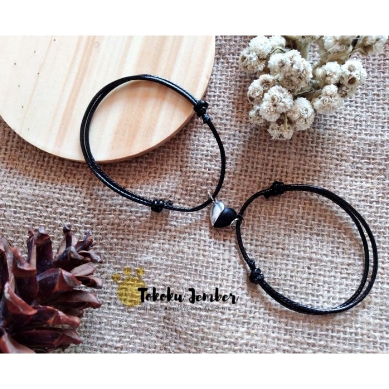 GELANG MAGNET GELANG COUPLE GELANG PERSAHABATAN MAGNET LOVE