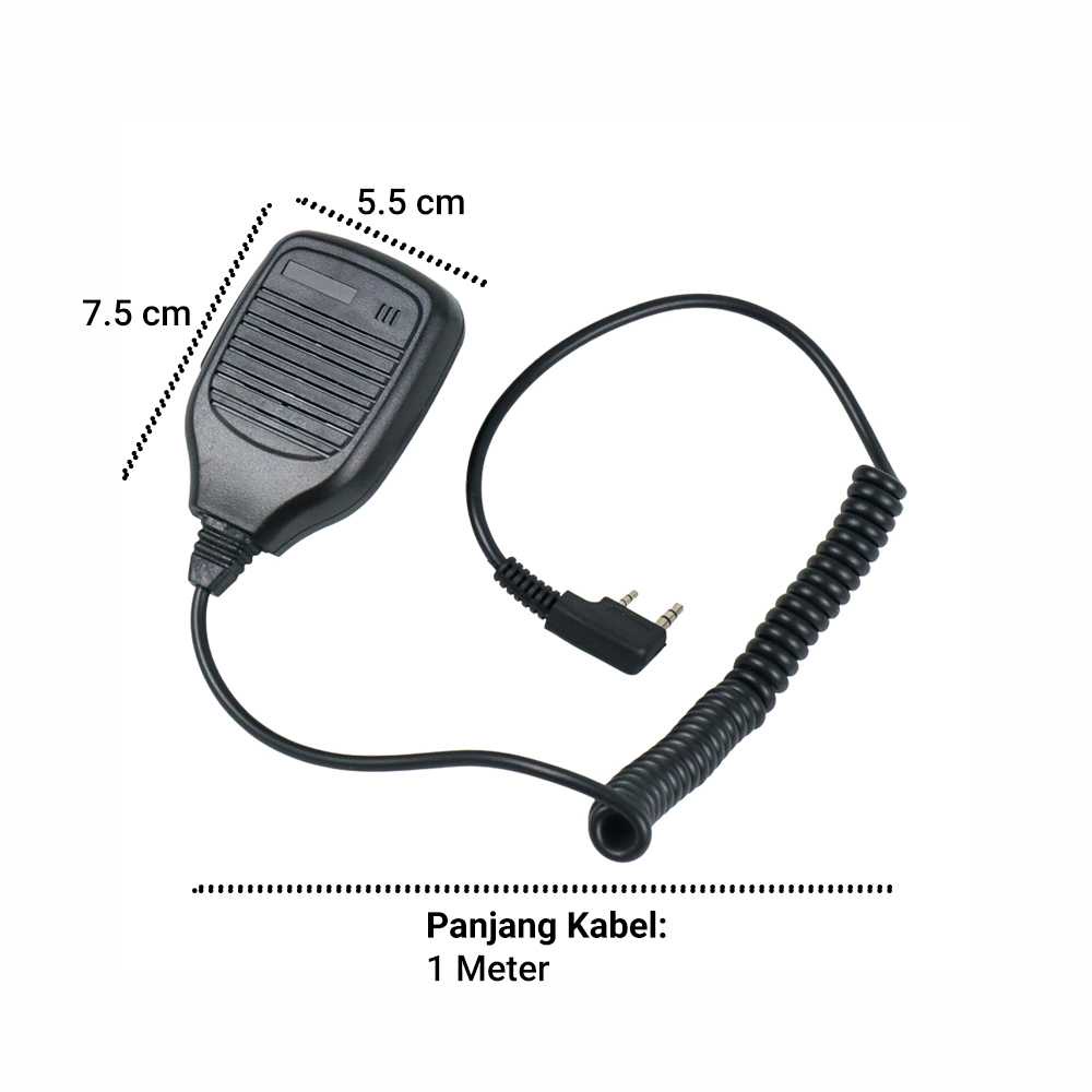 Police Speaker Mikrofon for Baofeng Kenwood HYT Walkie Talkie Univ KMC