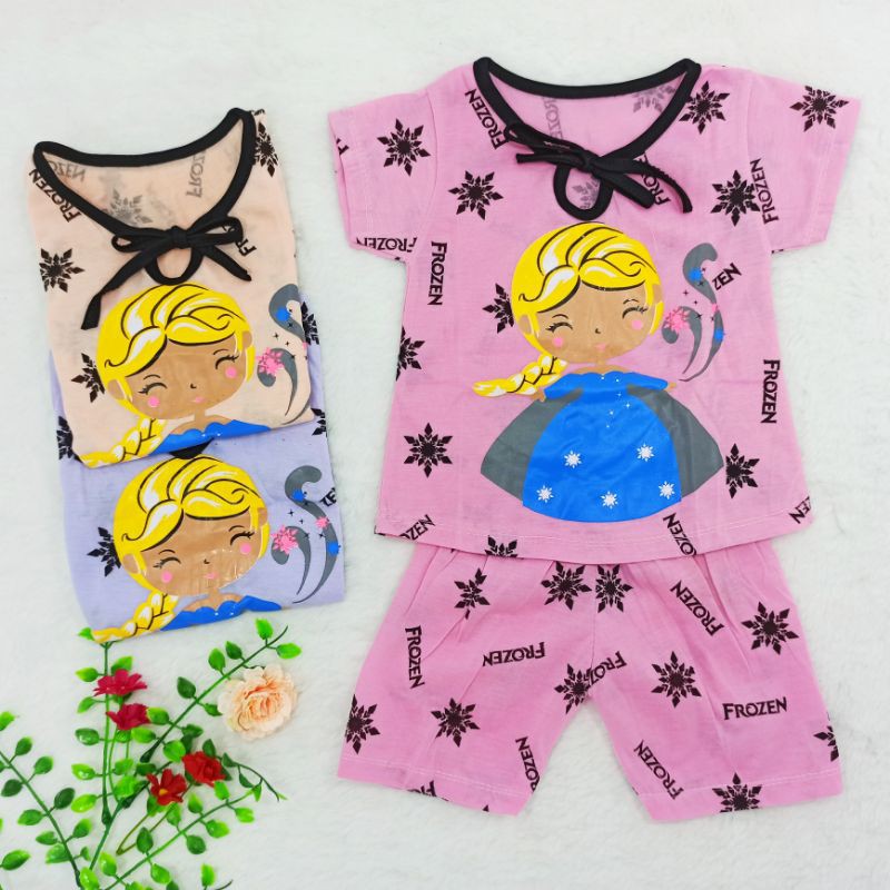 [Ss-4020] Setelan Anak Perempuan size 1-2tahun, Pakaian Anak Lucu Keren Murah, Play Suit Anak