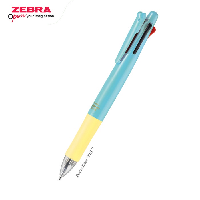

ZEBRA CLIP-ON MULTI PASTEL 0.7MM - Biru Muda promo