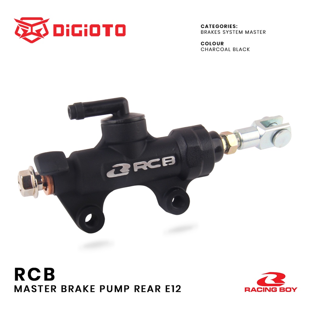 Racing Boy RCB Master Rem Belakang / Brake Pump Belakang E12 Universal