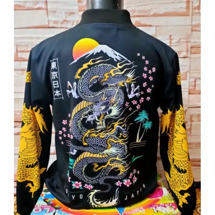 Jaket Sukajan Jepang Jaket Pria Sukajan Erigo Yakuza Jepang