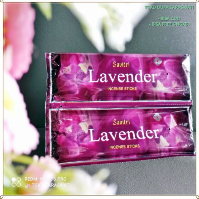 Hio Dupa Wangi Pengharum Ruangan Lavender Isi 35 Stik