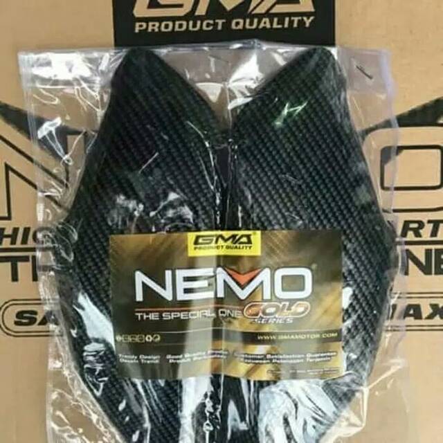 Cover  carbon pijakan body nmax lama pnp nemo