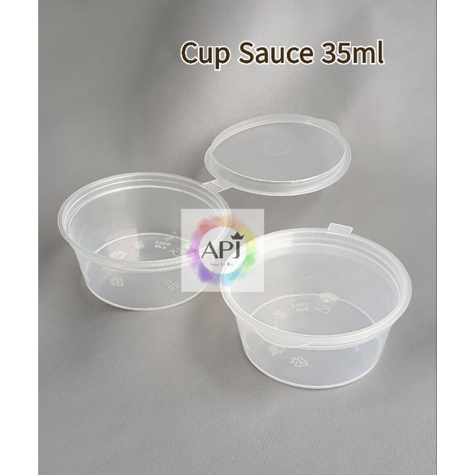 Sauce Cup 35ml/ Cup Saos/ Cup Sambal / Cup saus / Cup Kecil / Cup Thinwall / Cup Thinwall Sauce