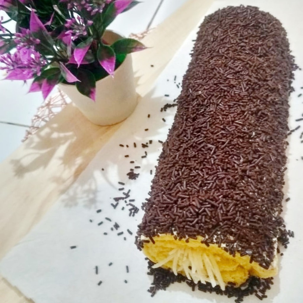 

Bolu Gulung Coklat Meises
