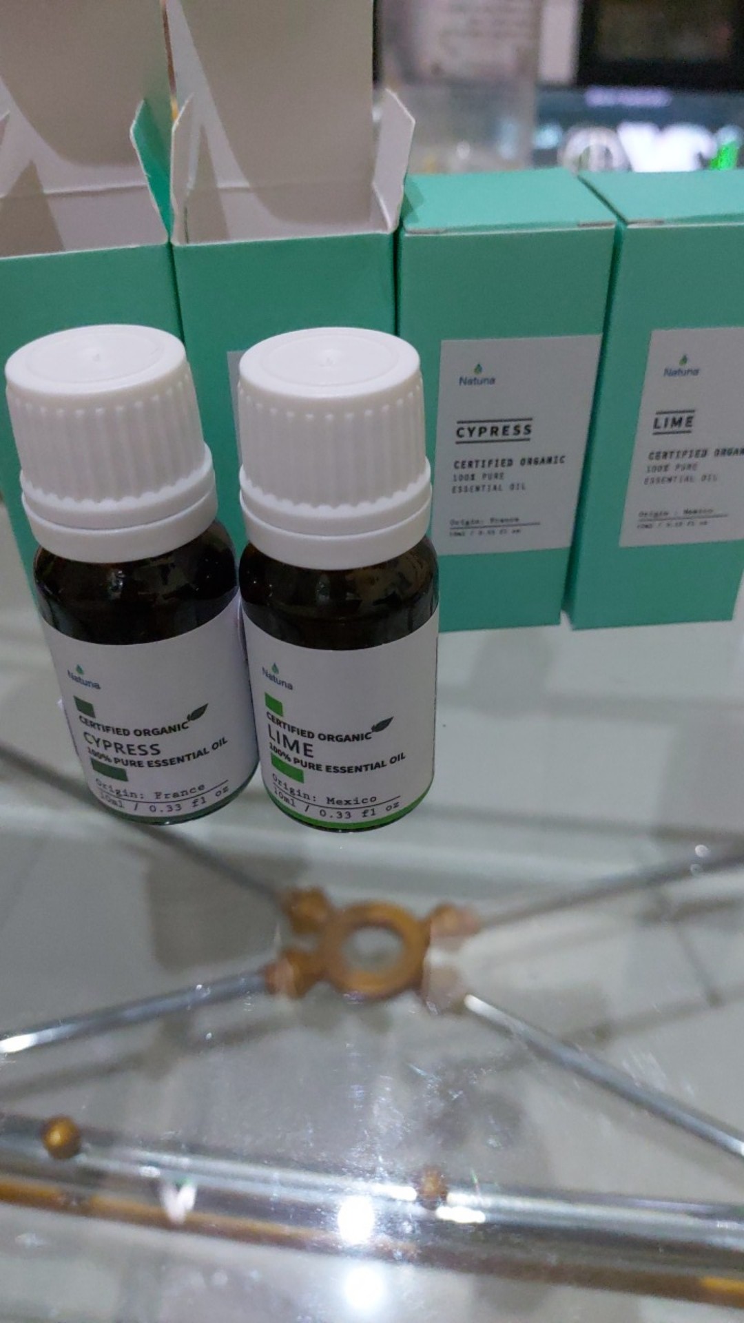 Natuna Lime Essential Oil Diffuser Humidifier Minyak Esensial Air Purifier Aromatherapy Oil Difuser