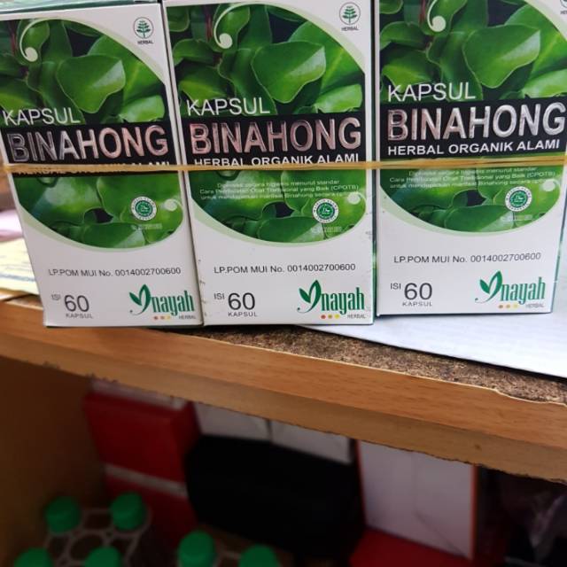 Kapsul binahong  binahong