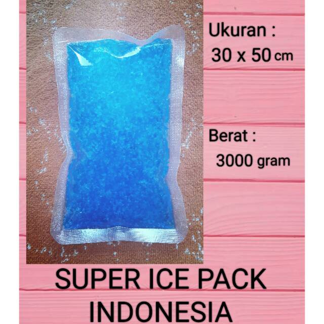 blue ice gel pack 30x50cm jumbo terbesar di Indonesia FINISH PRODUK di jamin termurah