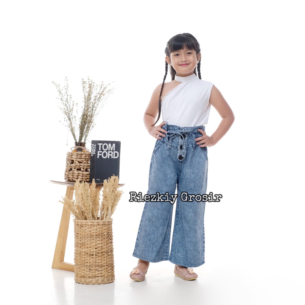 KULOT ANAK 6-14 TAHUN / KULOT JEANS ANAK PEREMPUAN / CELANA KULOT ANAK / KULOT ANAK/KULOT JEANS ANAK kulot Anak Perempuan / Celana Anak Perempuan / Kulot jeans Anak / Kulot levis anak / Jeans Cewek