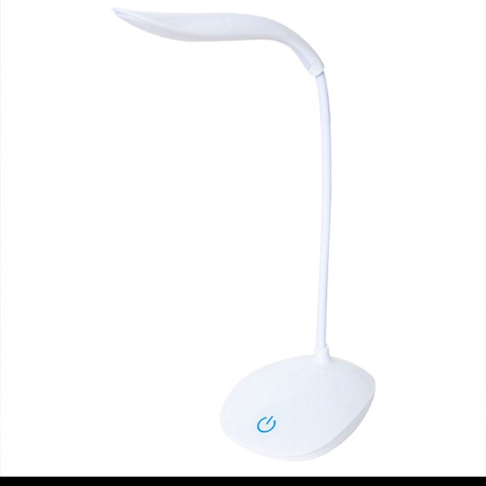Lampu Meja Baca Belajar Kerja 14 LED Ada Baterai Bisa Power Dari USB Desk Lamp
