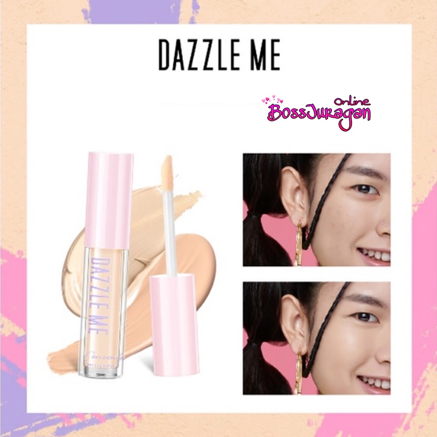 (BOSS) DAZZLE ME Our Secret Cover Concealer - Liquid Makeup Tahan Lama Matte