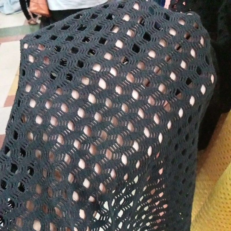 bahan/kain borkat rajut/kain jala/bahan jala/kain rajut