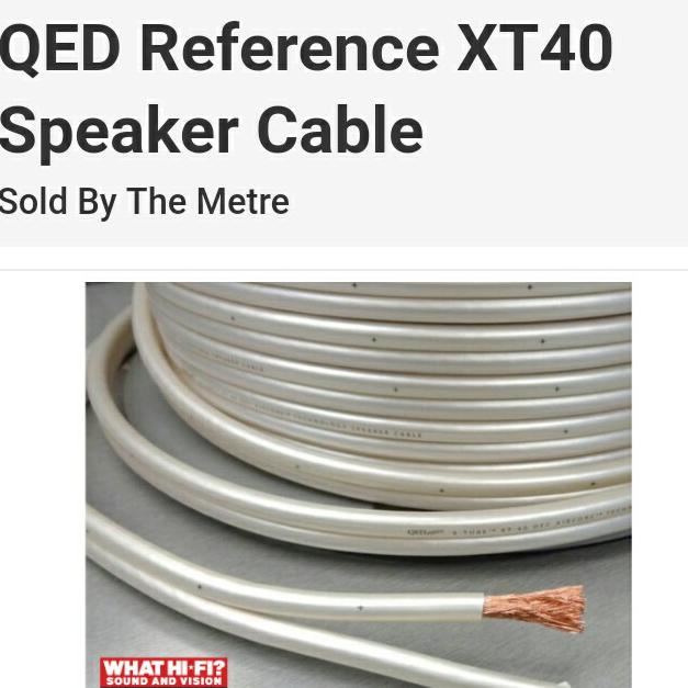 Kabel Speaker Qed Reference Xt40 Termurah