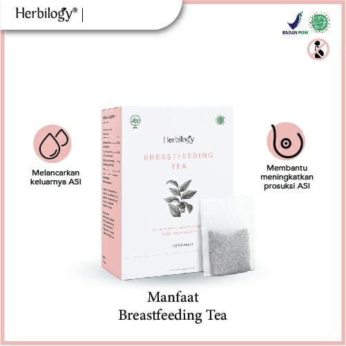 Herbilogy Breastfeeding Tea - Pelancar ASI 20 Kantong Teh