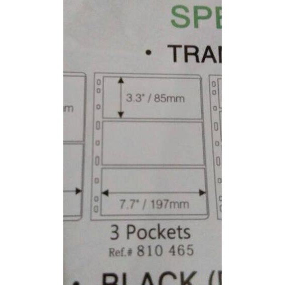 Spesial Harga -REFILL ALBUM UANG KERTAS  3 SKAT MINGT (MADE IN TAIWAN)