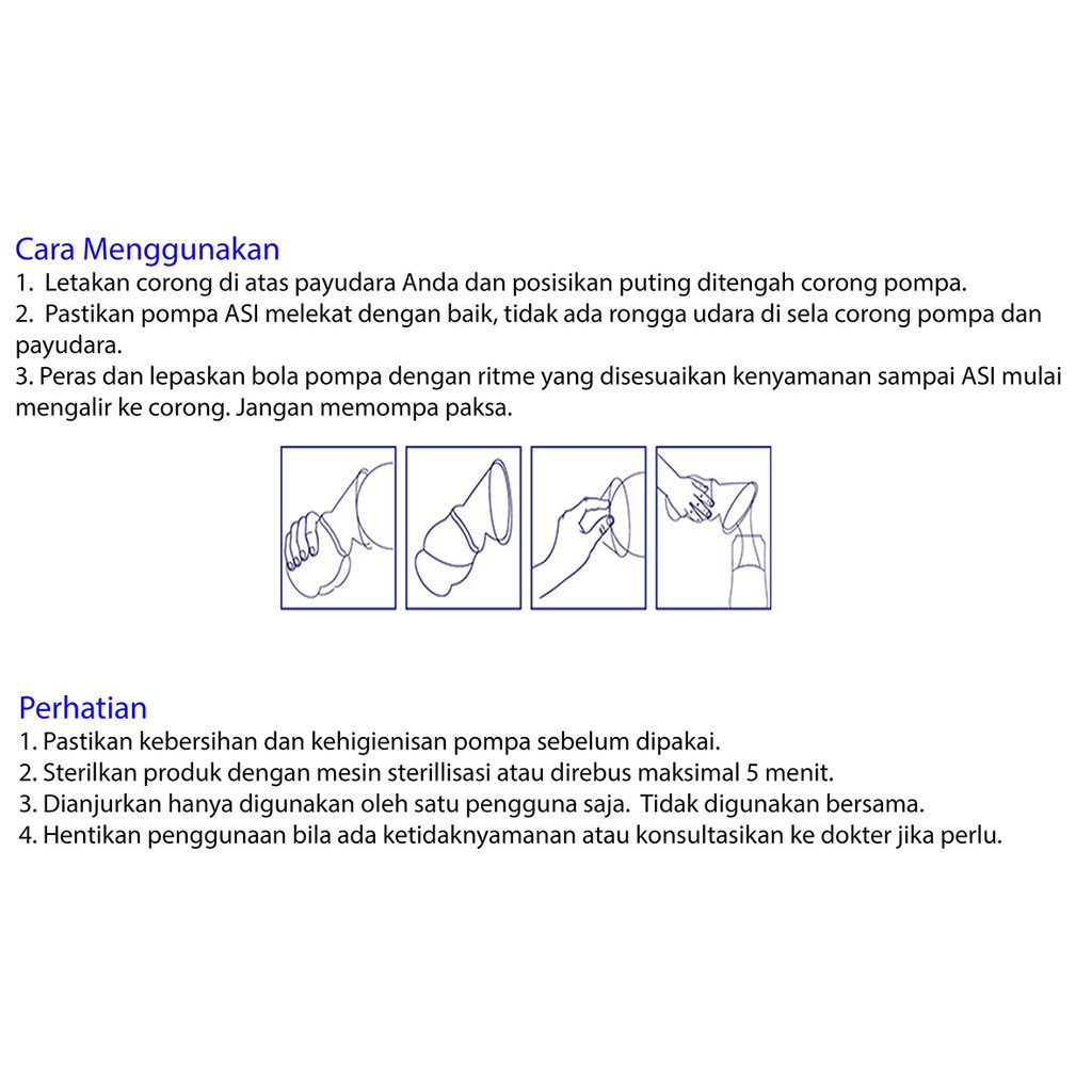 Baby Safe Breast Milk Saver Pump Tempat Penyimpan ASI BPM02