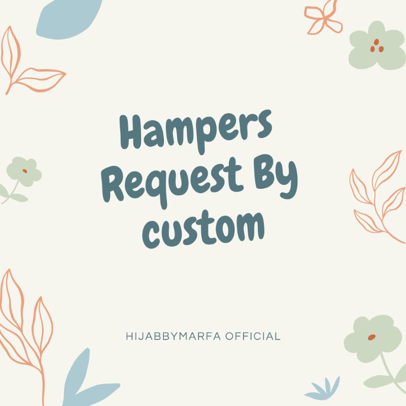 

Hampers custom Tambahan
