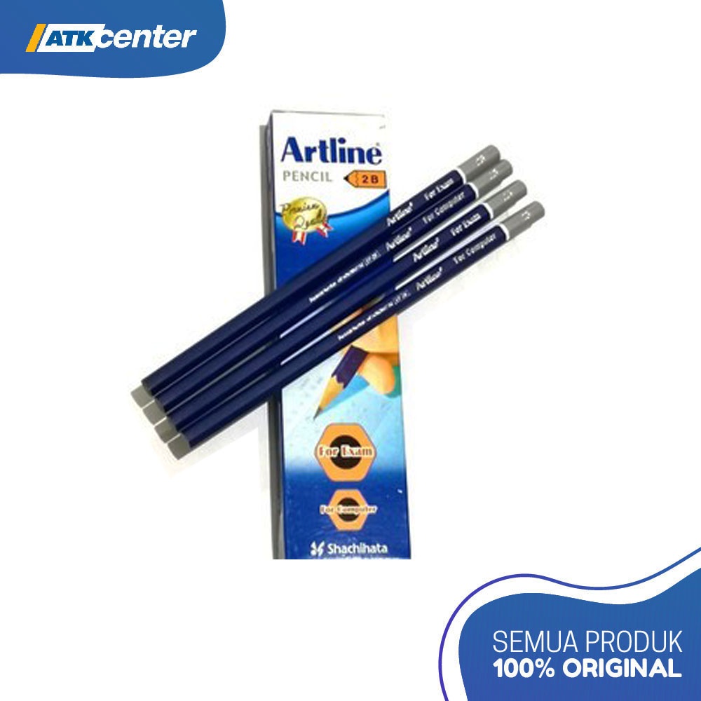 

Pensil Artline 2B EP-2B (isi 3 pcs)