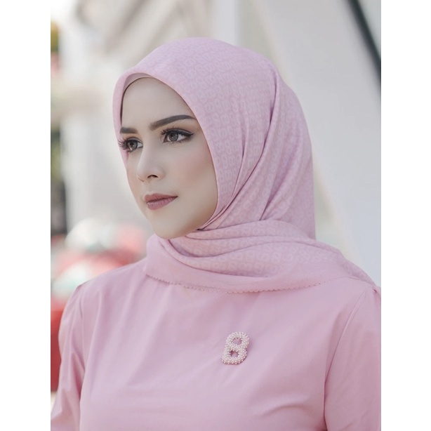 Tapis Square Buttonscarves Cotton Candy