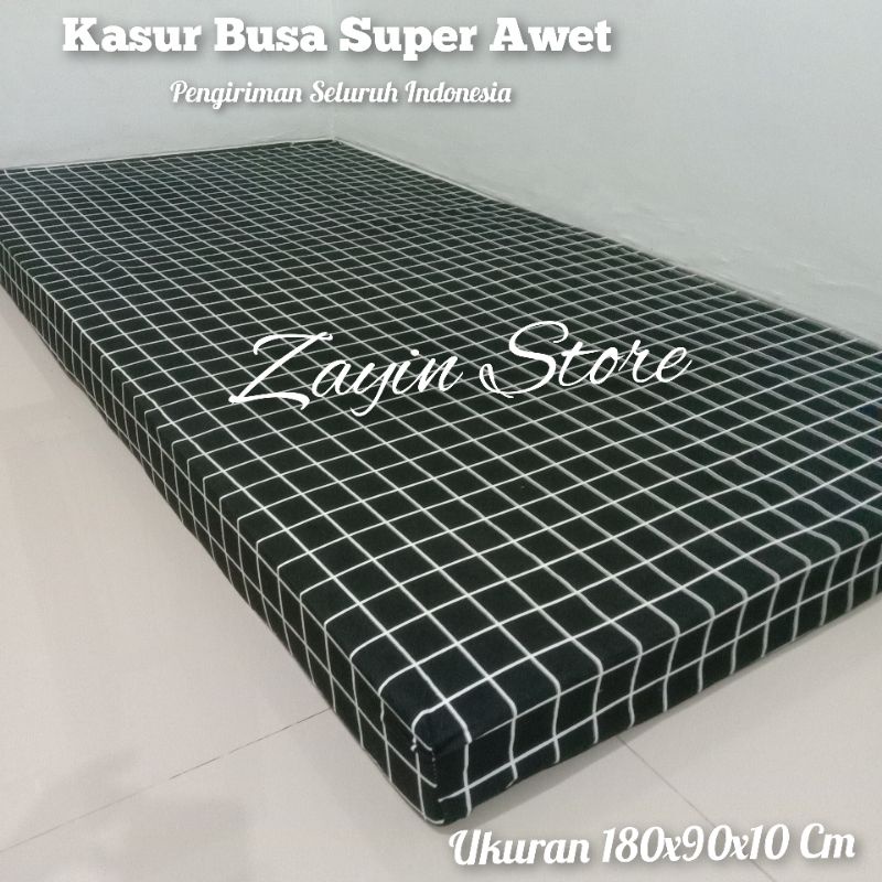 Kasur Lantai Busa Super Awet Nyaman Dipakai. Ukuran 180x90x10 Single / 1 Orang Dewasa (Potongan Busa Berkualitas Density)