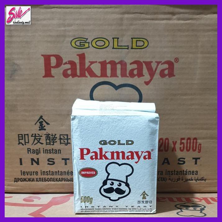 

Giragi- Pakmaya Gold Yeast 20 X 500 Gram / 1 Dus -Makanan-Minuman.