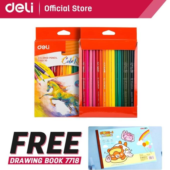 

Deli Colored Pencil 36C [Ec00330] - Pensil Warna Anak-Anak