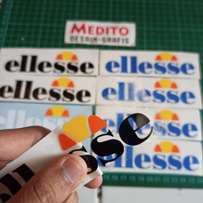 Sticker Cutting ellesse