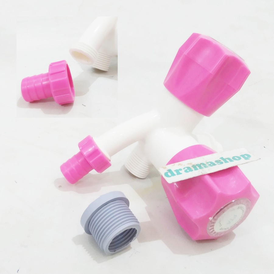 Kran Keran air shower mandi Cabang plastik