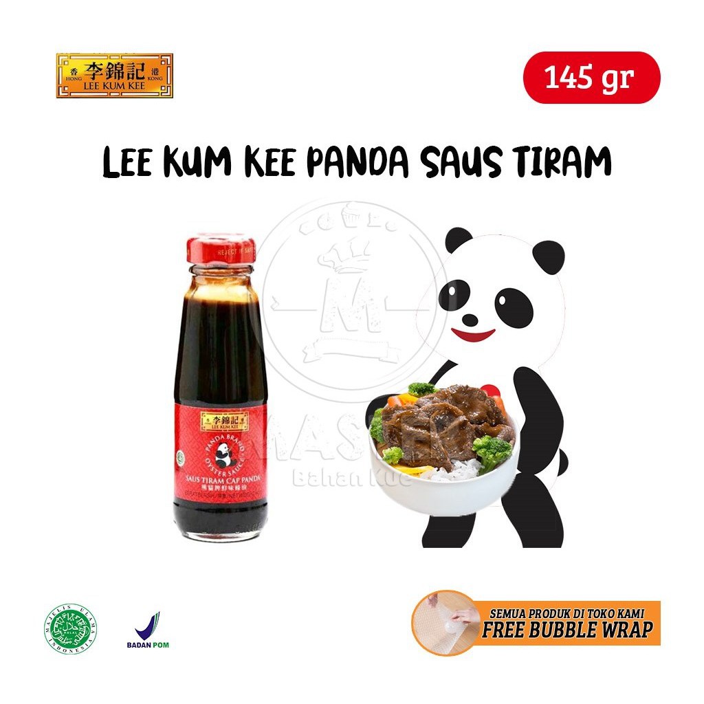 

Lee Kum Kee Oyster Sauce / Saus Tiram Panda Brand [Kecil 145 gr]