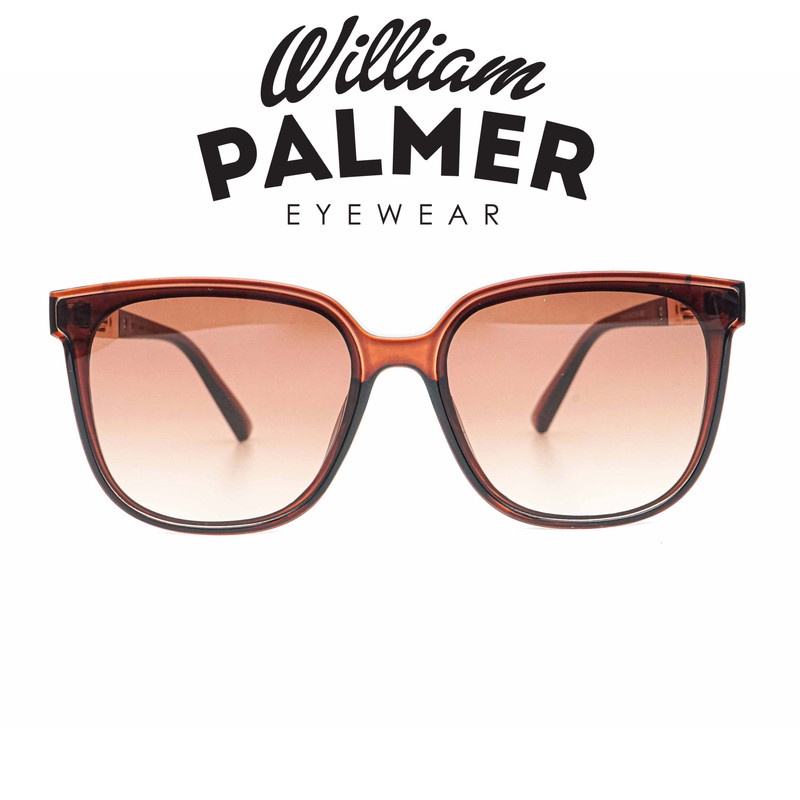William Palmer Kacamata Pria Wanita Sunglass 3143  Brown