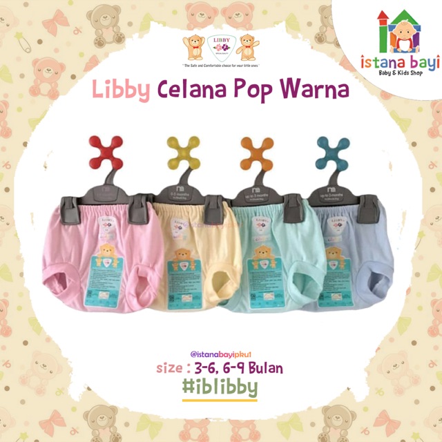 Libby Celana  Pop  Warna New Born Baju Bayi  Shopee Indonesia