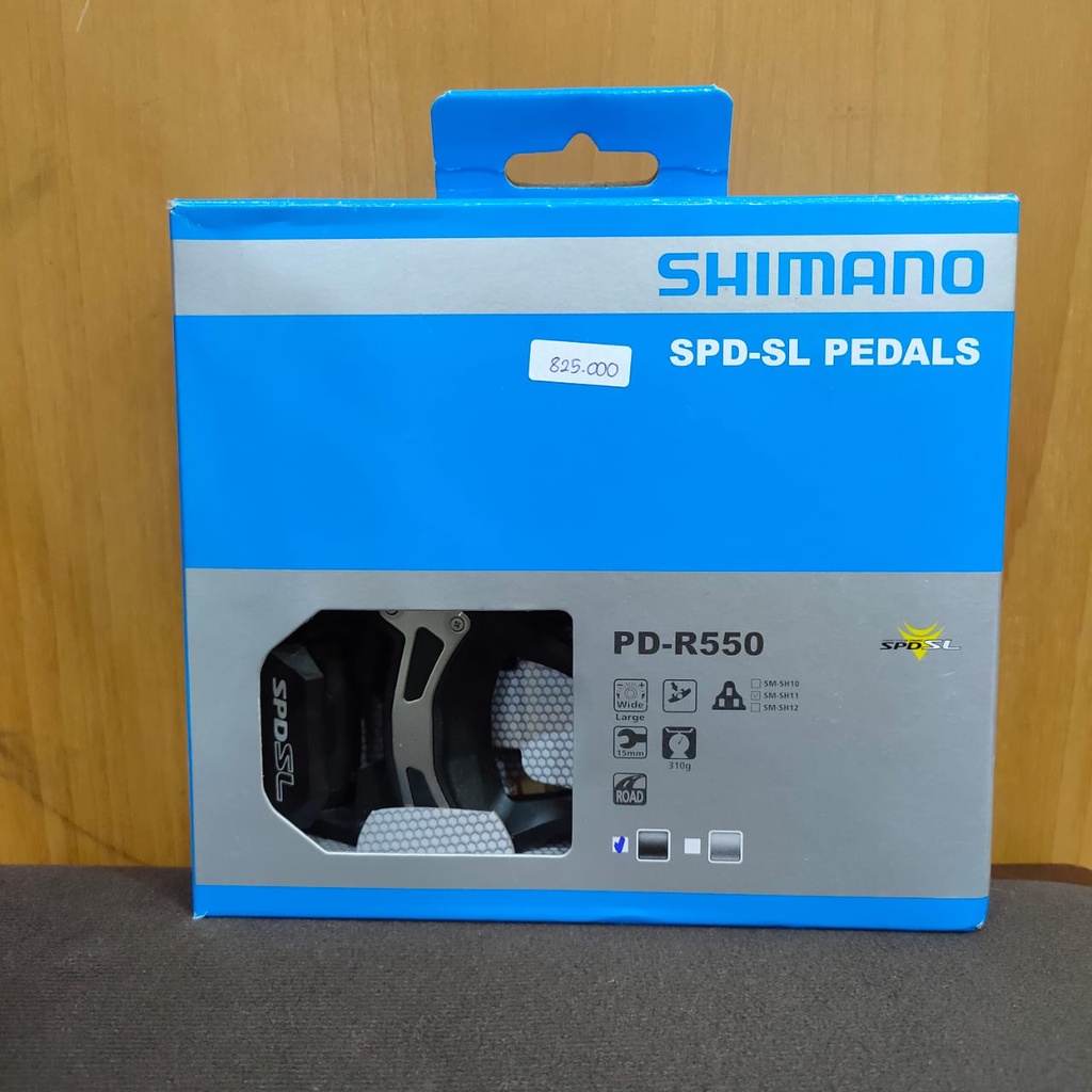 Pedal sepeda road bike cleat shimano PD R550