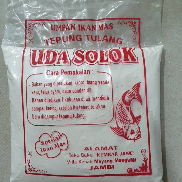 UMPAN PELET UDA SOLOK