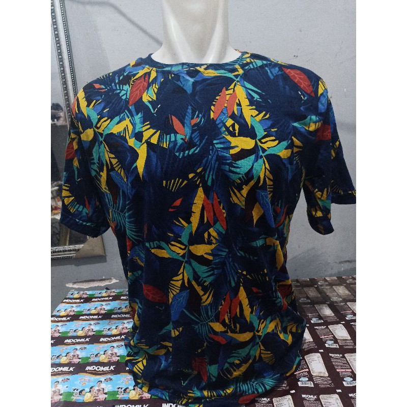 kaos oblong hawai size S-5XL