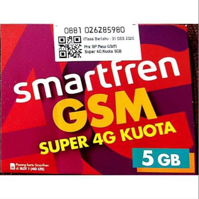 Smartfren 5GB kuota 4G