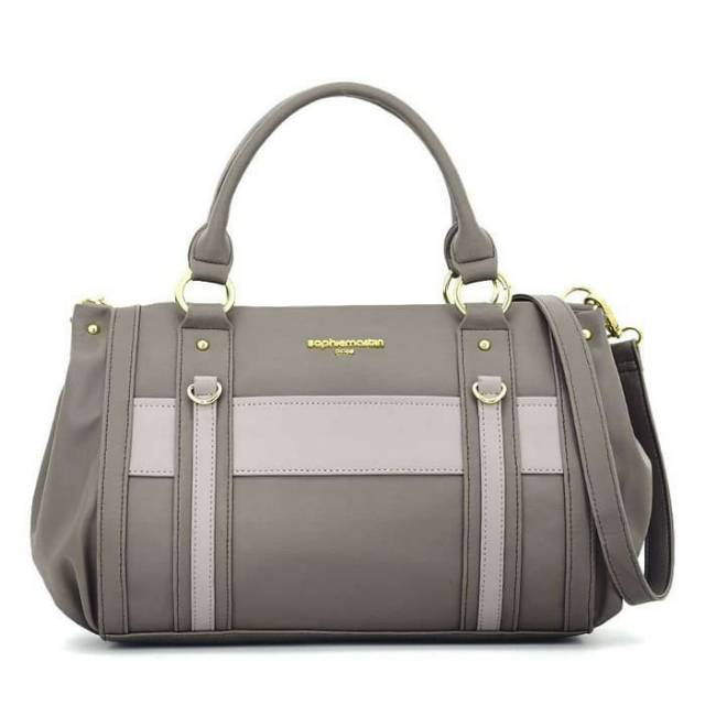 TAS KERJA ABU SOPHIE MARTIN KULIT BESAR T5956G3 - SHRINE GREY