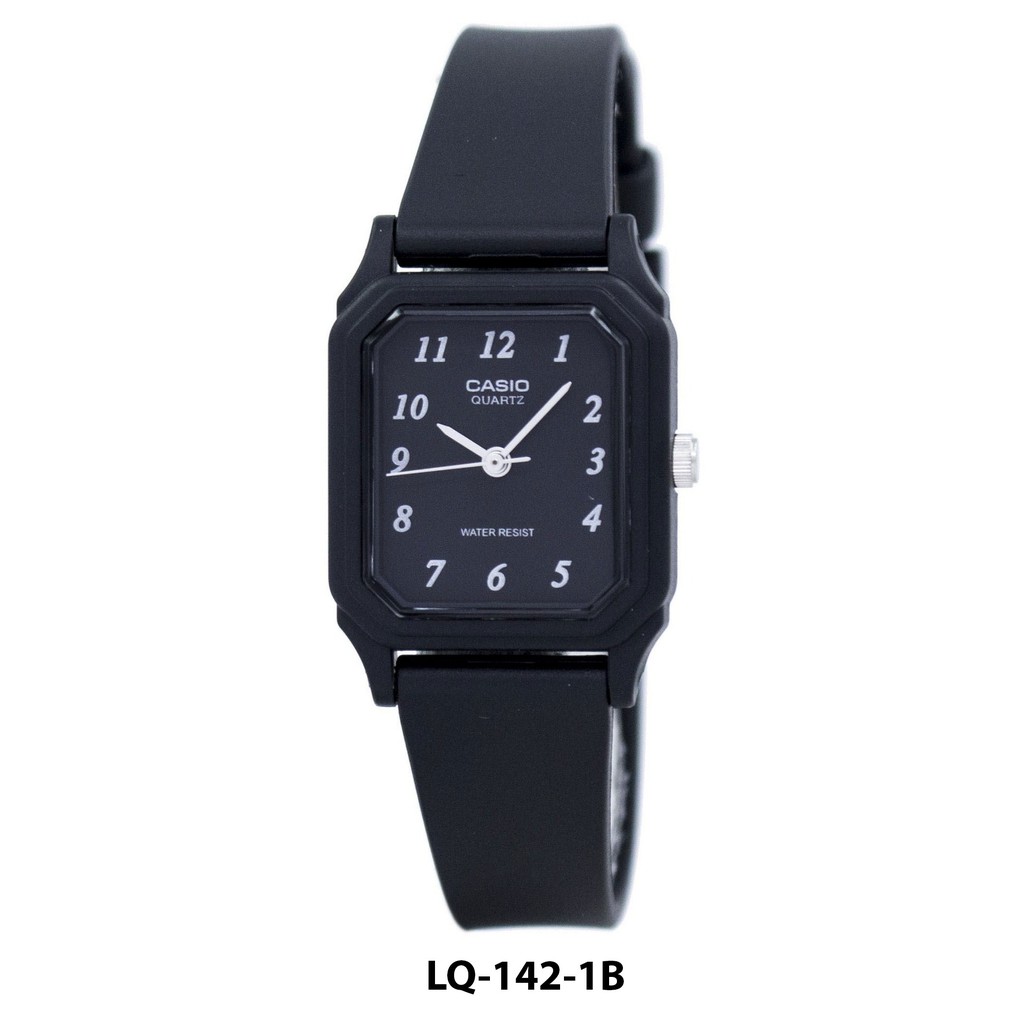 Casio Original LQ-142 Series (Jam tangan wanita - karet - Analog) Tanpa Kotak Mika